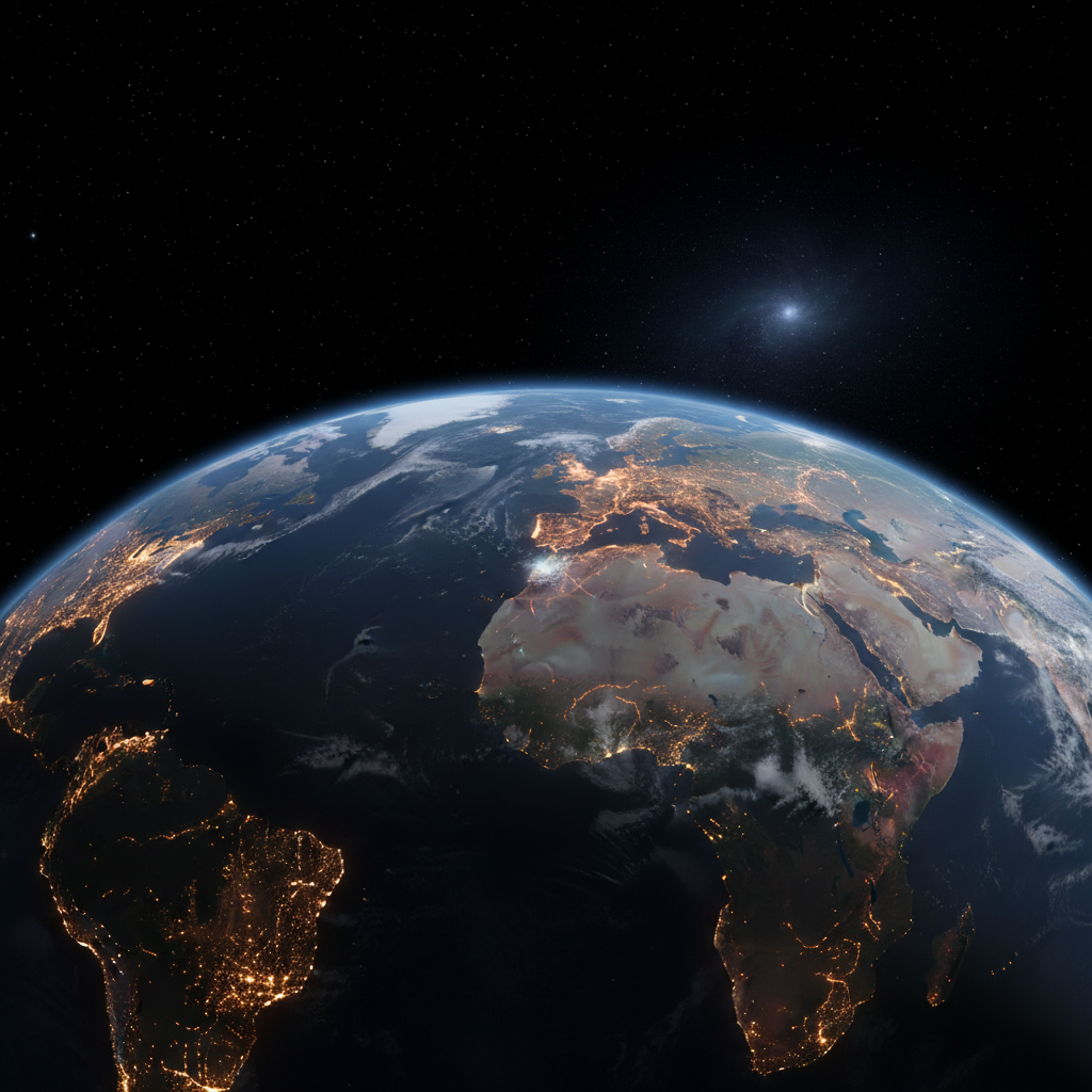 AI-generated editorial image for The Global Resource Reckoning