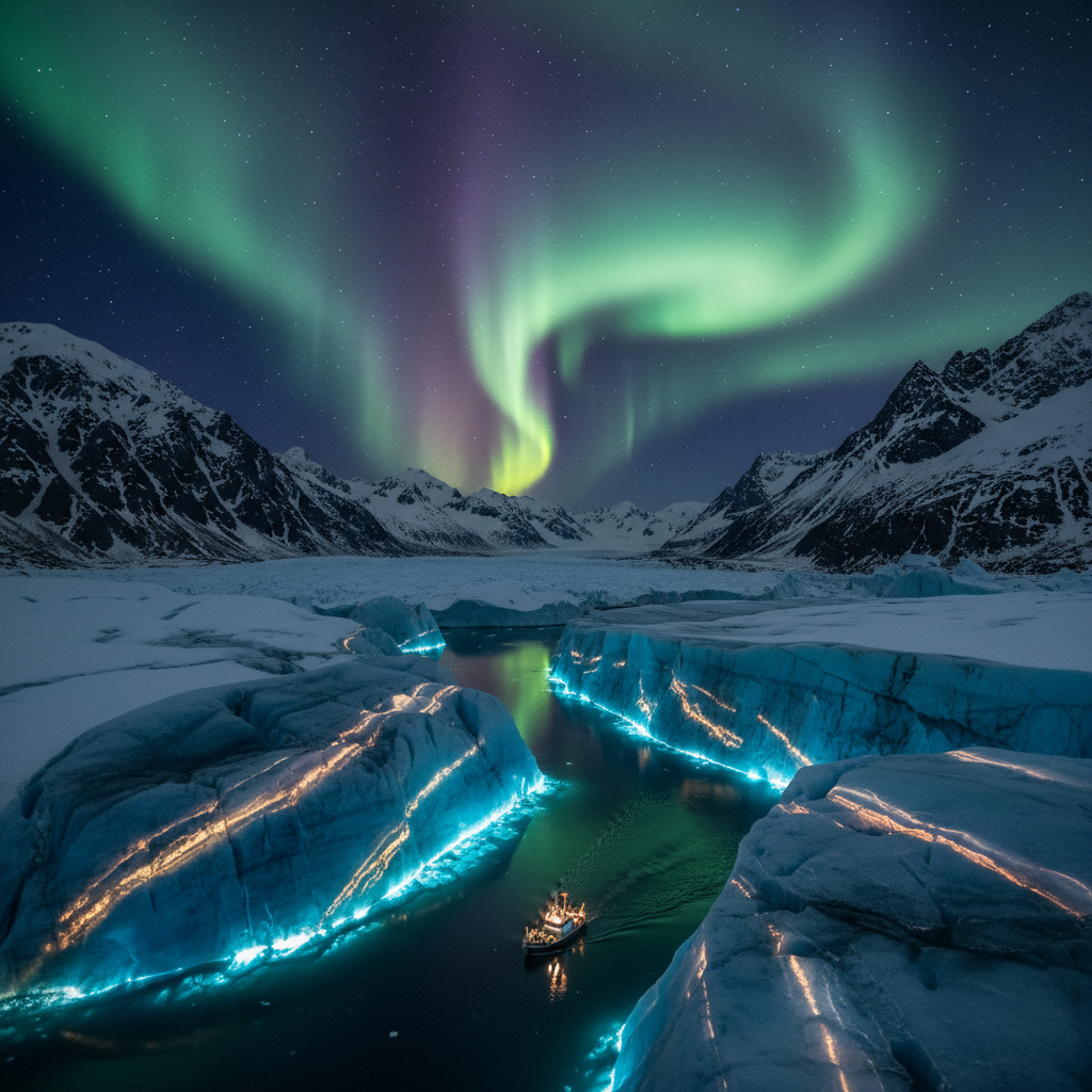 Greenland Arctic Power Play visualization